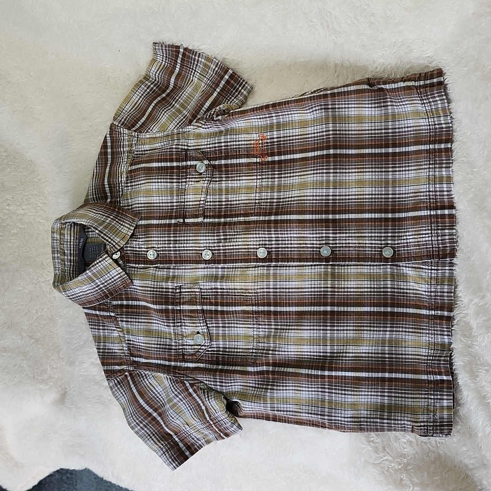 Toddler Boys H&M Plaid Shirt